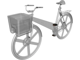 Biomega Bicycle 3D Model preview