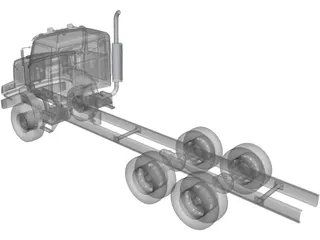 Western Star 5800 3D Model preview