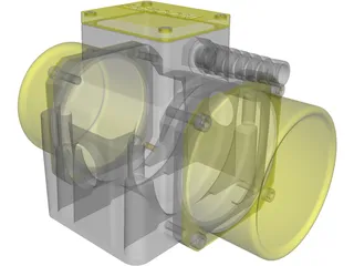 Brecon Electric Motor 3D Model preview