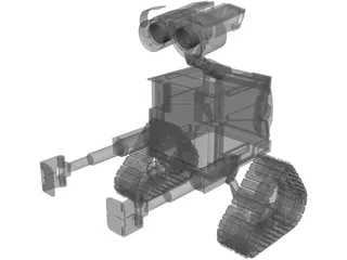 WALL-E 3D Model preview