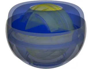 Gyroscope 3D Model preview