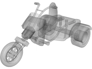 Trike 3D Model preview