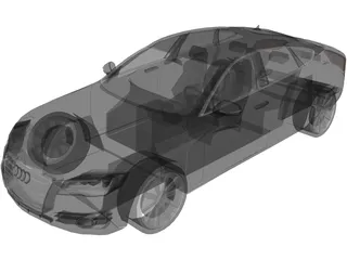 Audi A7 Sportback 3D Model preview