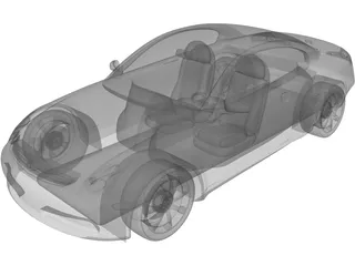 Infiniti G35 3D Model preview