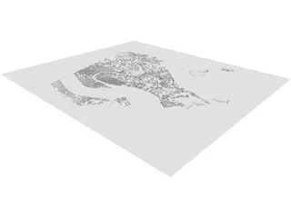 Venice City 3D Model preview