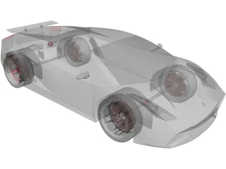 Lamborghini Gallardo 3D Model preview