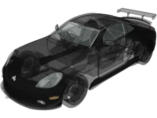 Toyota Soarer 430 (2002) 3D Model preview