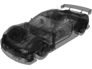 Nissan Skyline (2003) 3D Model preview