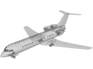 Bombardier Learjet 60 3D Model preview