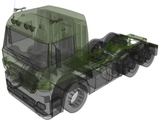 Mercedes-Benz Actors 3D Model preview