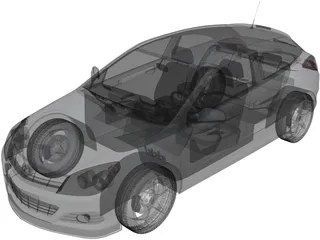 Opel Astra 3D Model preview