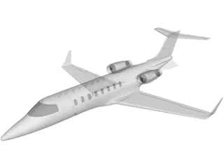 Bombardier Learjet 45 3D Model preview
