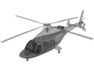 Bell 429 3D Model preview
