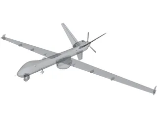 MQ-9 Guardian 3D Model preview