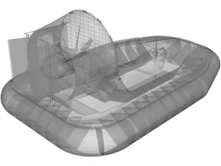 Hovercraft 3D Model preview