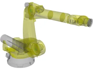 Kuka Robot KR210 3D Model preview