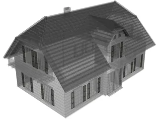 House 3D Model preview