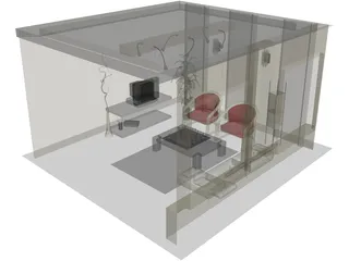 Room 3D Model preview