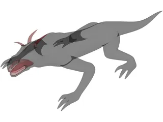 Dragon 3D Model preview