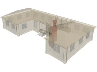 House 3D Model preview