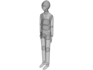 Human 3D Model preview