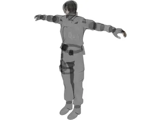 Leon S. Kennedy 3D Model preview