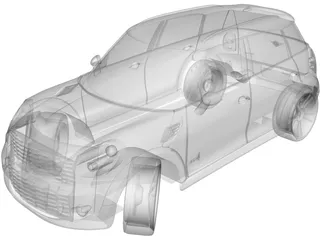 Mini Countryman 3D Model preview