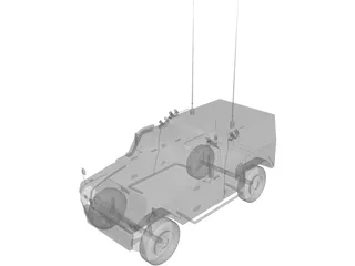 MOWAG Eagle IV 3D Model preview