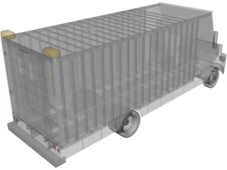 Freightliner MT-55 3D Model preview