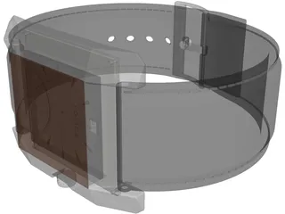 Police Watch 3D Model preview