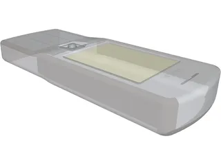 Nokia E50 Mobile Phone 3D Model preview