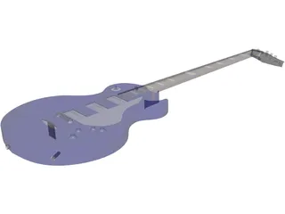 Gibson Electric Guitar 3D Model preview