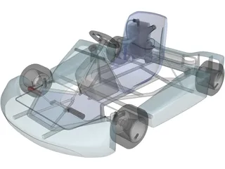 Kart 3D Model preview