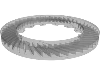 Brake Disk AP Racing CP5000-219CG8 3D Model preview