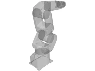 Fanuc LR Mate Robot 3D Model preview