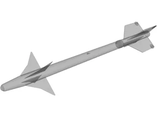 AIM-9 Sidewinder 3D Model preview