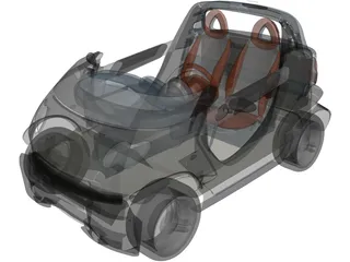 SMART Crossblade 3D Model preview