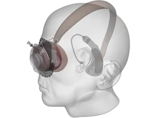 Optacon Head Model 3D Model preview