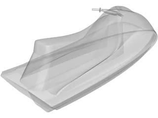 Jet Ski 3D Model preview