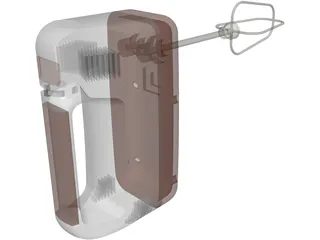 Egg Mixer 3D Model preview