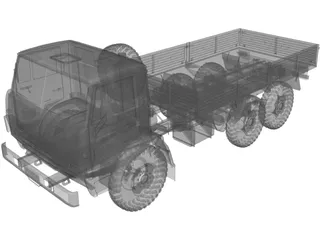 Tatra 3D Model preview