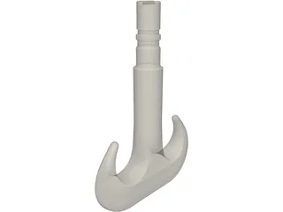 Crane Hook GD80 3D Model preview