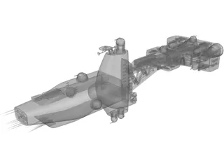 Babylon 5 Hyperion 3D Model preview