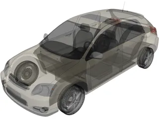 Toyota Corolla 3D Model preview