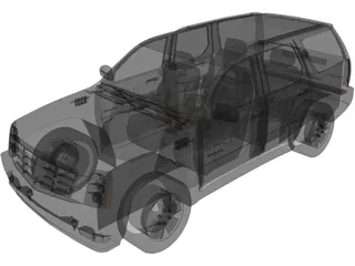 Cadillac Escalade 3D Model preview