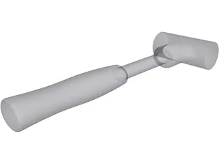 Rubber Mallet 3D Model preview