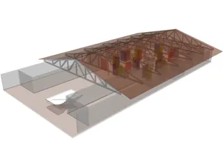 Photography Museum Thessaloniki Greece 3D Model preview