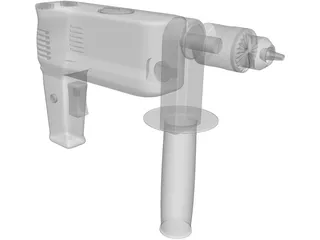 Drill 3D Model preview
