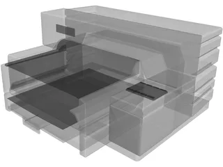 Printer 3D Model preview