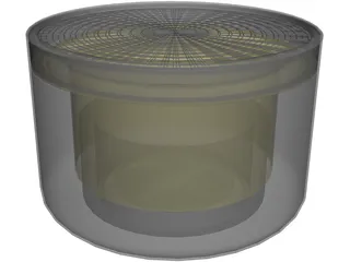Dynamic Microphone 3D Model preview